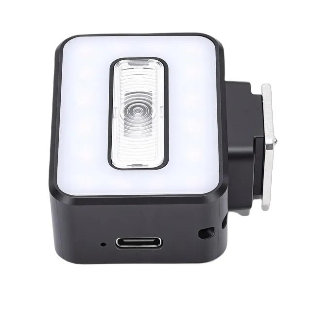 Zunate Flash LED Fotocamera Bicolore 16 LED CRI95 Hot Shoe