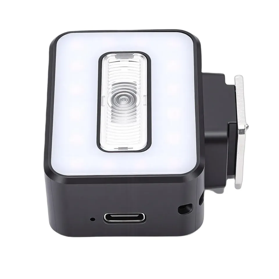 Zunate Flash LED Fotocamera Bicolore 16 LED CRI95 Hot Shoe