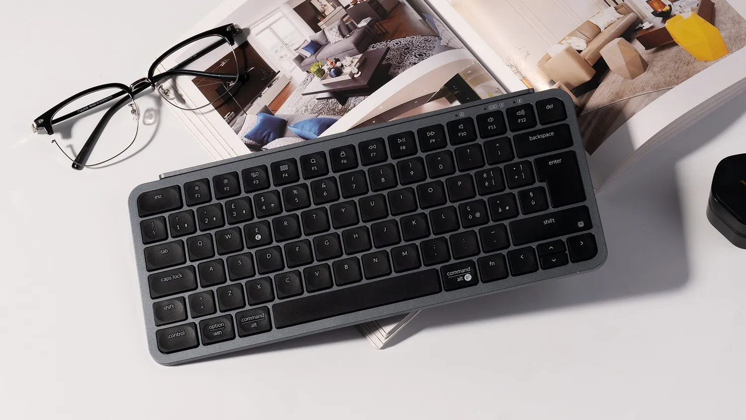 Keychron B1 Pro Tastiera Wireless ISO-IT Space Grey