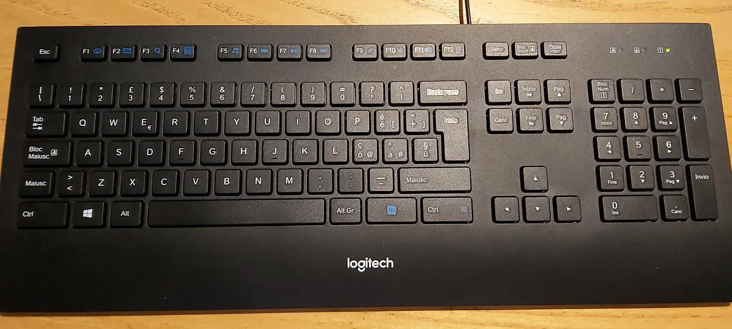 Logitech K280e Pro tastiera con filo USB silenziosa
