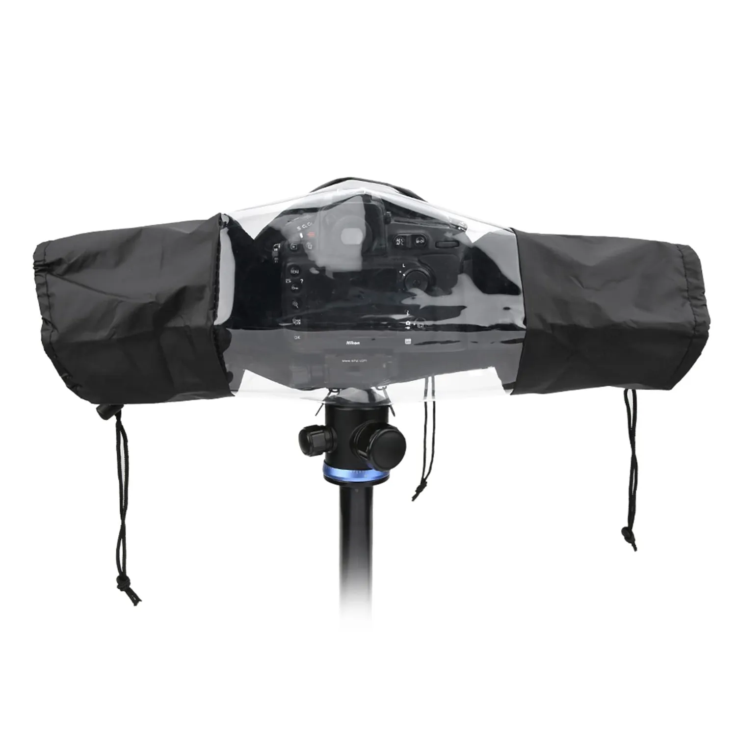 Zunate Copripioggia Fotocamera DSLR Nylon 45cm Nero