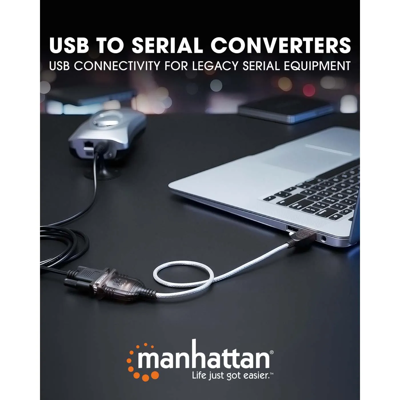 Manhattan Convertitore USB-A Seriale 45 cm FTDI