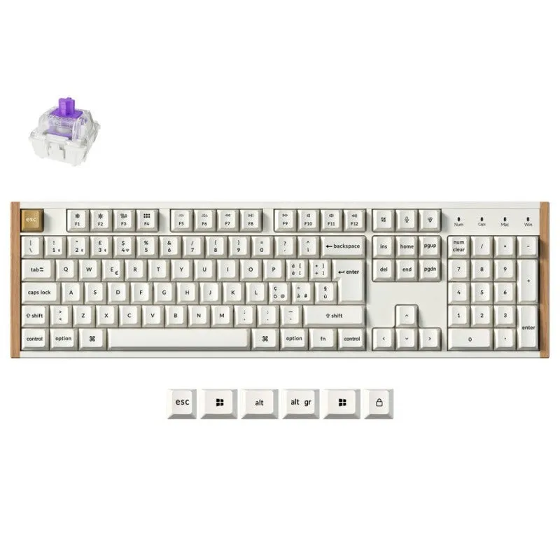 Keychron K10 HE ISO-ITA tastiera magnetica wireless 100%
