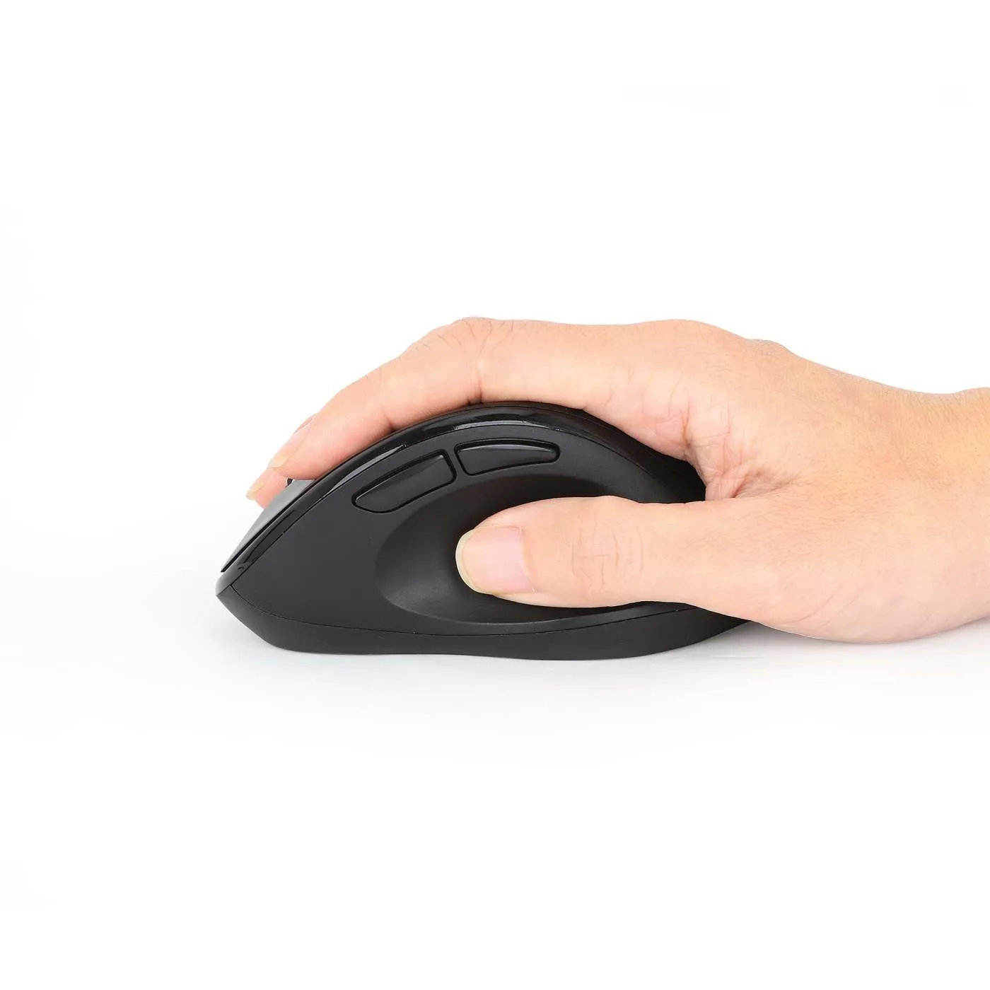 Manhattan Ergonomic Mouse Wireless 1600 DPI Nero