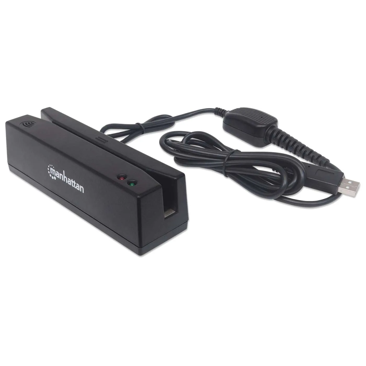 Manhattan Lettore Schede Banda Magnetica USB 3 Tracce