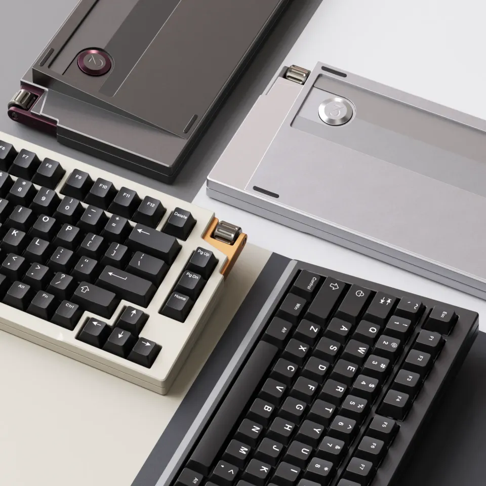 CoffeeKeys LUMINKEY75v2 tastiera orange tri-mode 75%