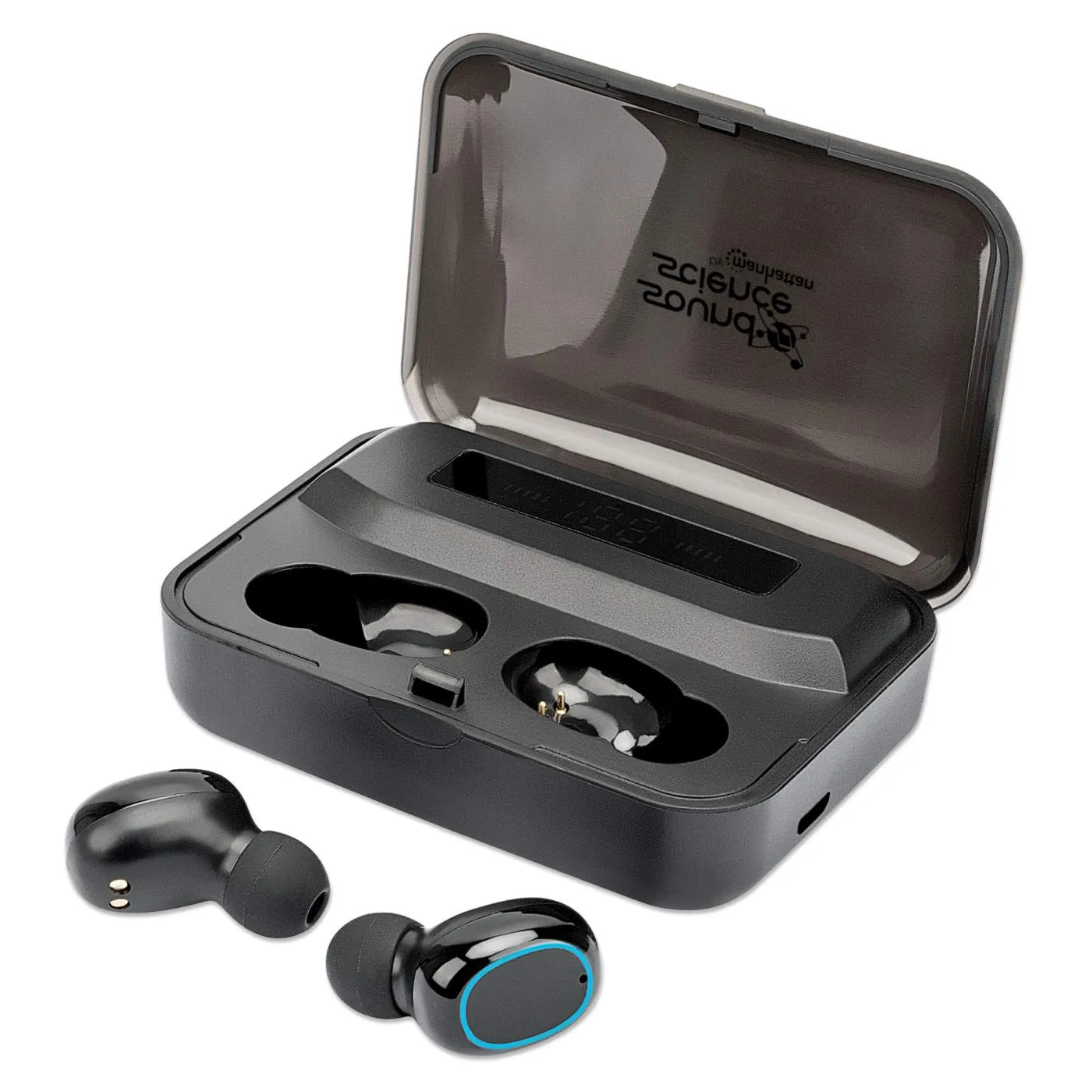 Manhattan Sound Science cuffie in-ear Bluetooth nere