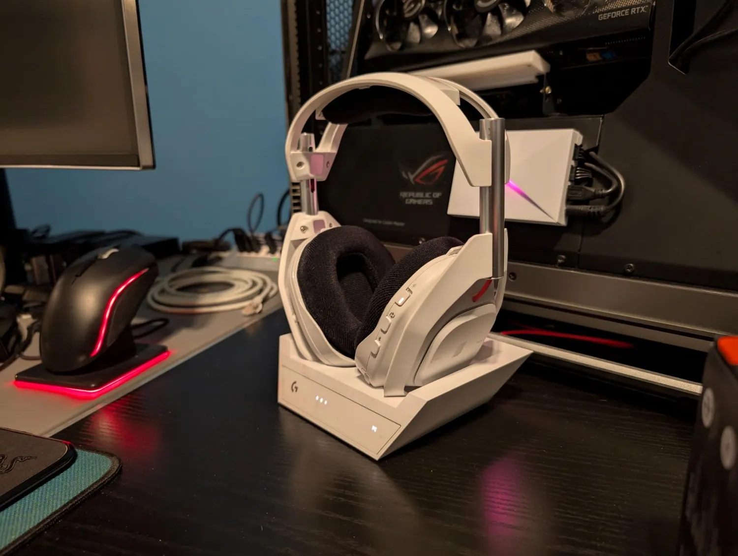 Logitech G Astro A50 cuffie gaming wireless base 24 bit