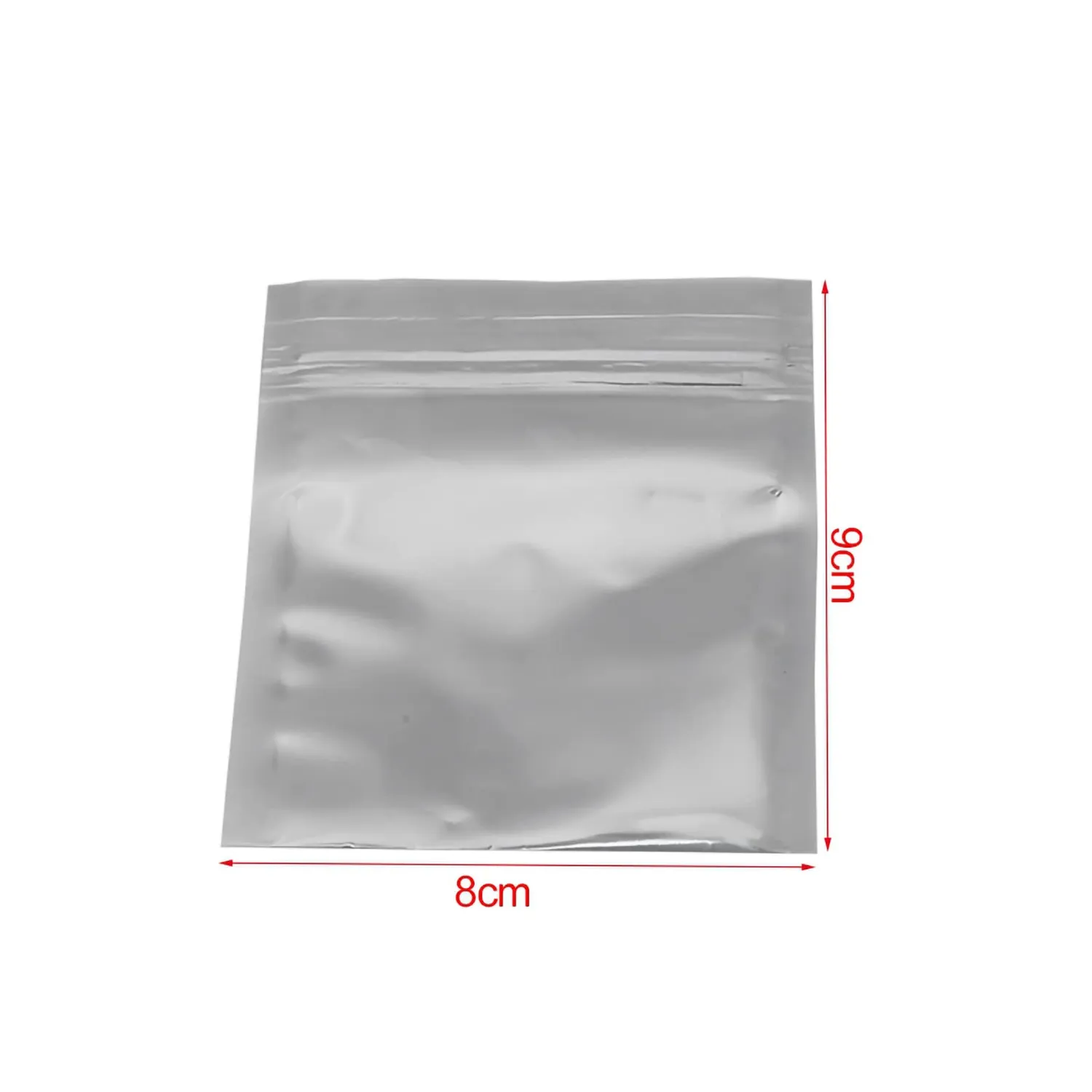 Zunate Buste Antistatiche Richiudibili 8x9 cm 100 Pezzi Zip