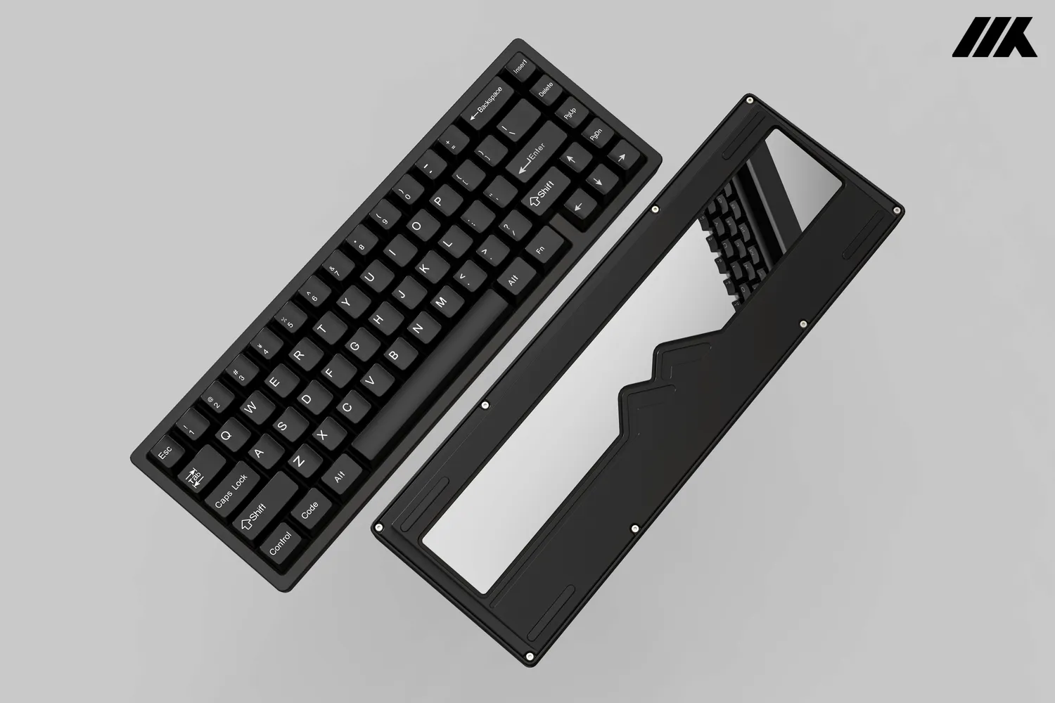 MKC MKC65 tastiera 65% tri-mode alluminio PVD