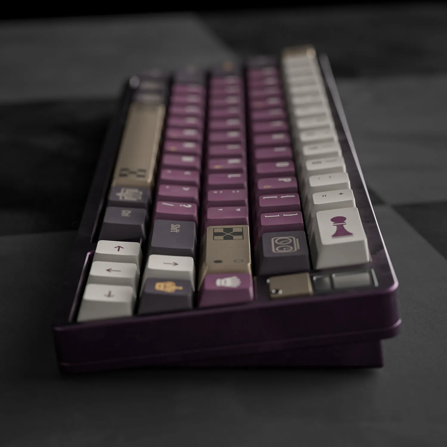 ALOHAKB Chess Game keycap PBT 108 tasti All in One