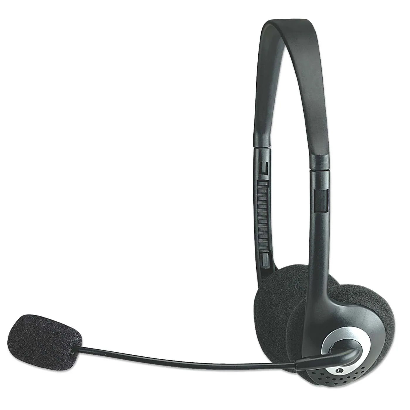 Manhattan Stereo cuffia on-ear jack 3,5 mm con microfono