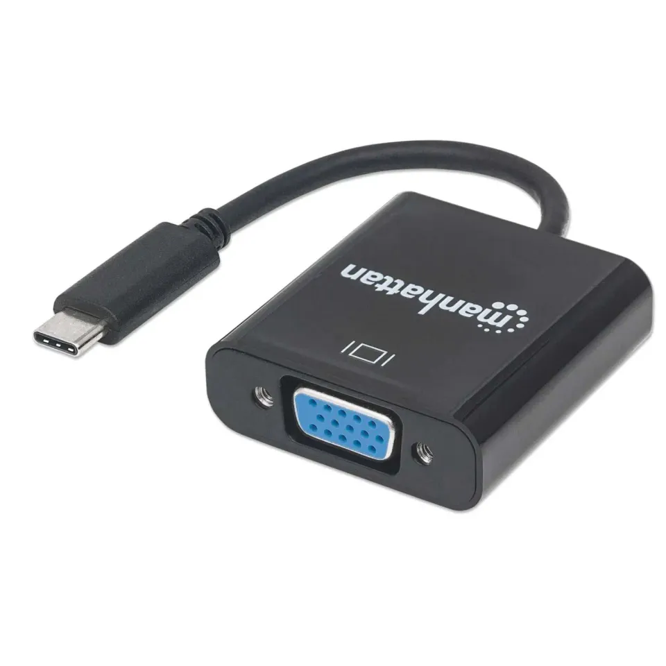 Manhattan Convertitore USB-C a VGA Full HD