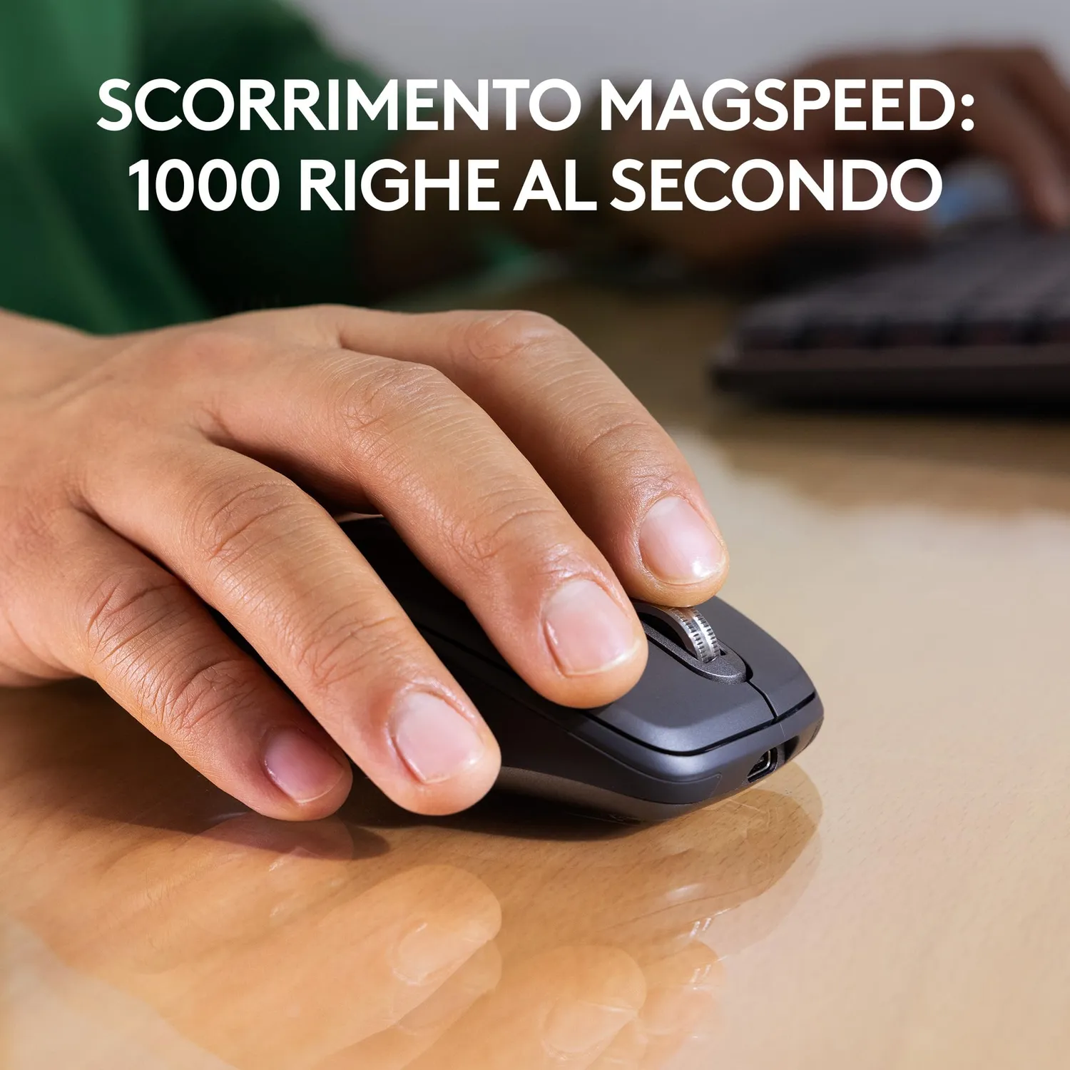 Logitech MX Anywhere 3S for Business mouse wireless nero
