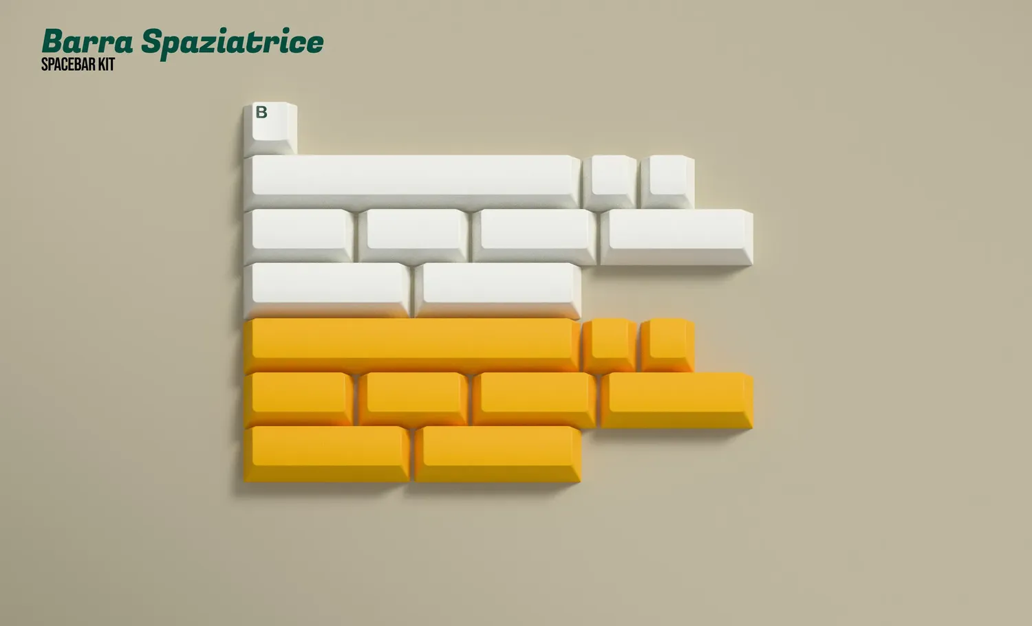 KKB Stratos keycap Base ABS cherry rally