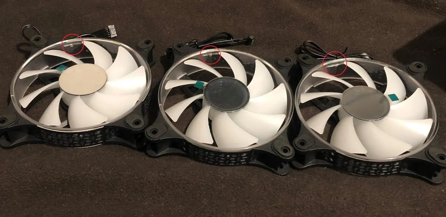 Mars Gaming MF-3DKIT kit 3 ventole ARGB nero 12cm