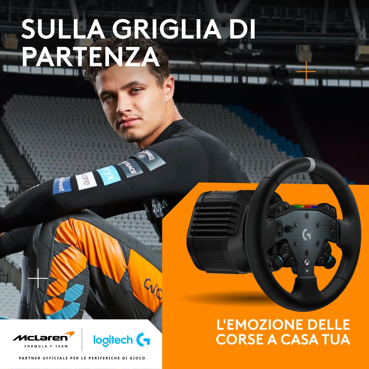 Logitech G RS50 Xbox volante da corsa direct drive 8 Nm