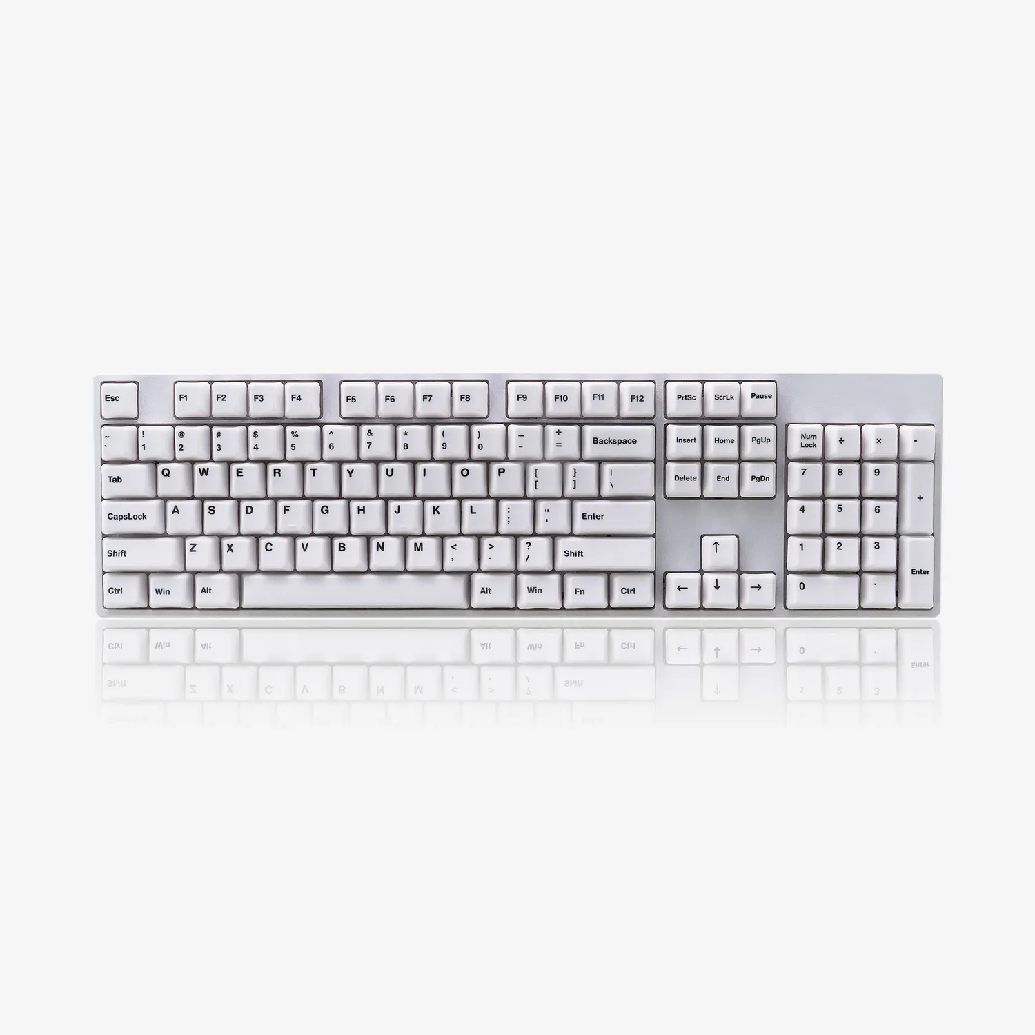CoffeeKeys Alpha Plus V2 keycap ceramica bianco 56 tasti
