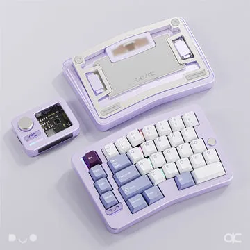 QK Alice Duo tastiera split ergonomica alluminio preordine