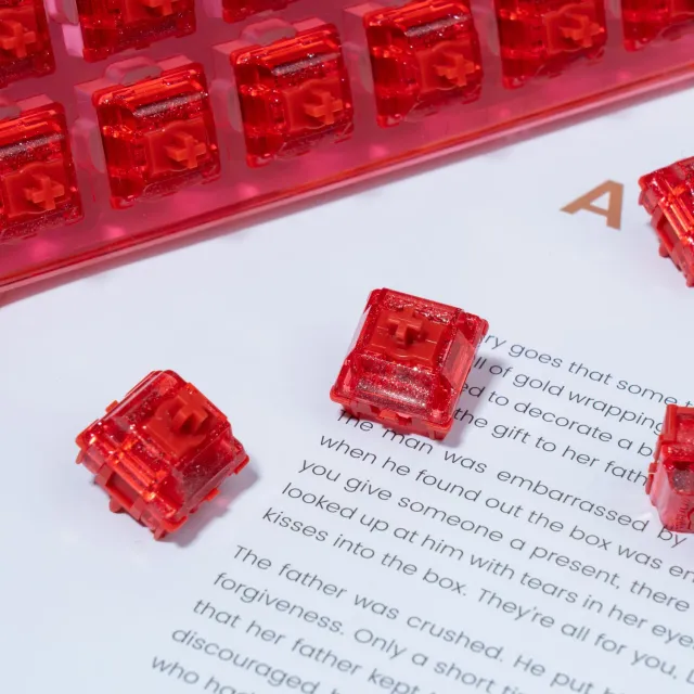 Gateron Magnetic Jade Ruby Switch Magnetico Lineare Singolo