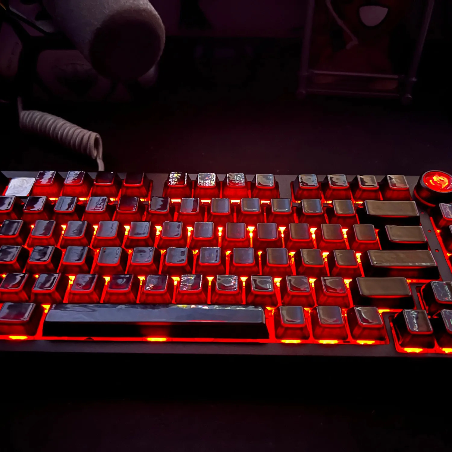 Cerakey Set V2 keycap ceramica 113 tasti bianco nero legende