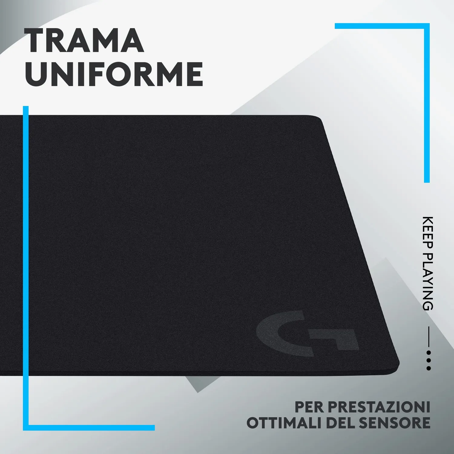 Logitech G640 tappetino gaming grande morbido 460x400