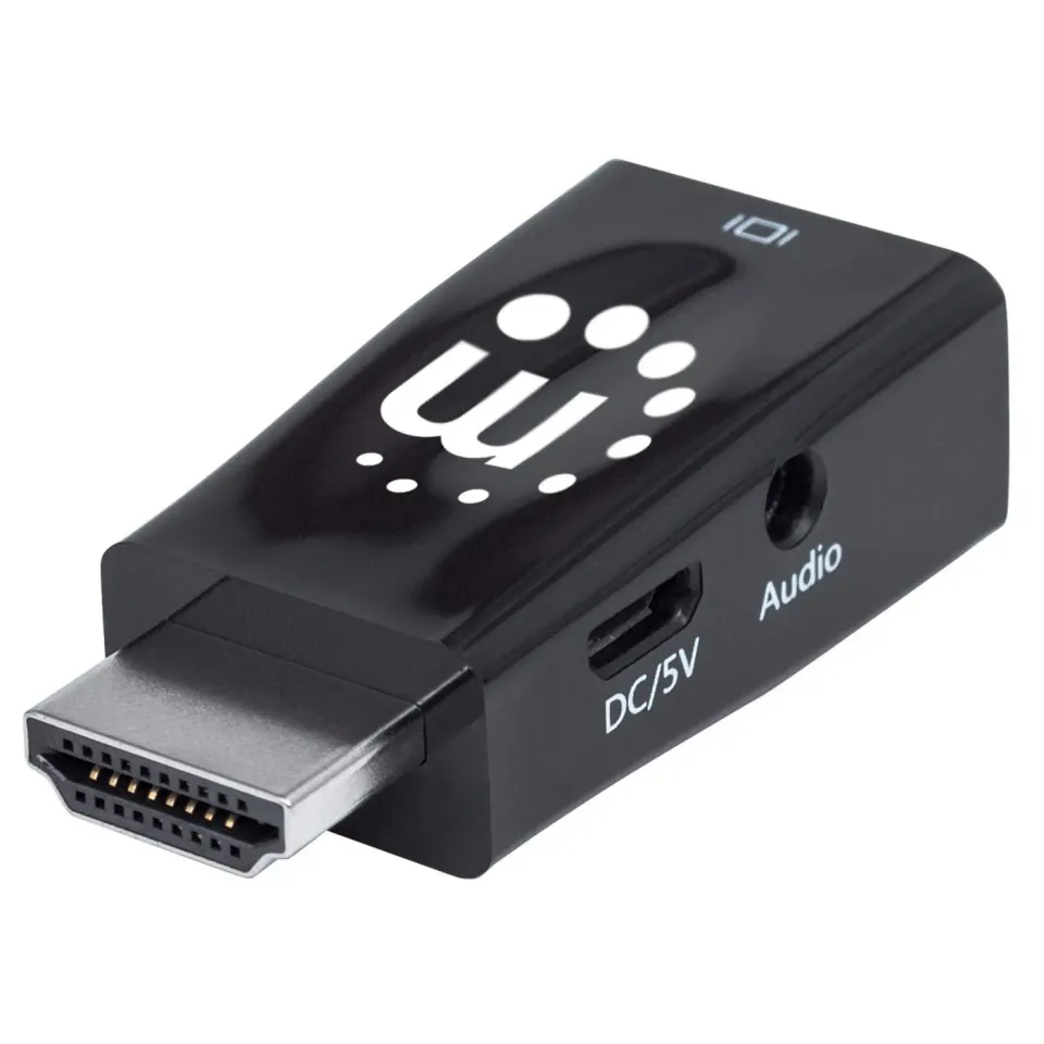 Manhattan Adattatore HDMI-VGA Micro con Audio