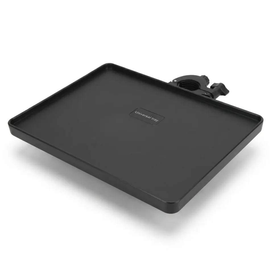 Zunate vassoio supporto microfono ABS 16,5x22 cm con morsetto