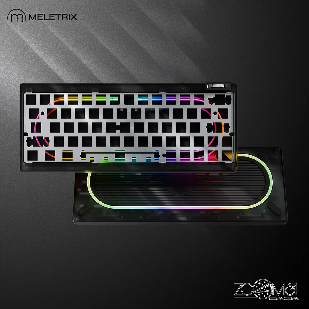 CoffeeKeys Zoom64 case kit tastiera mystic ink