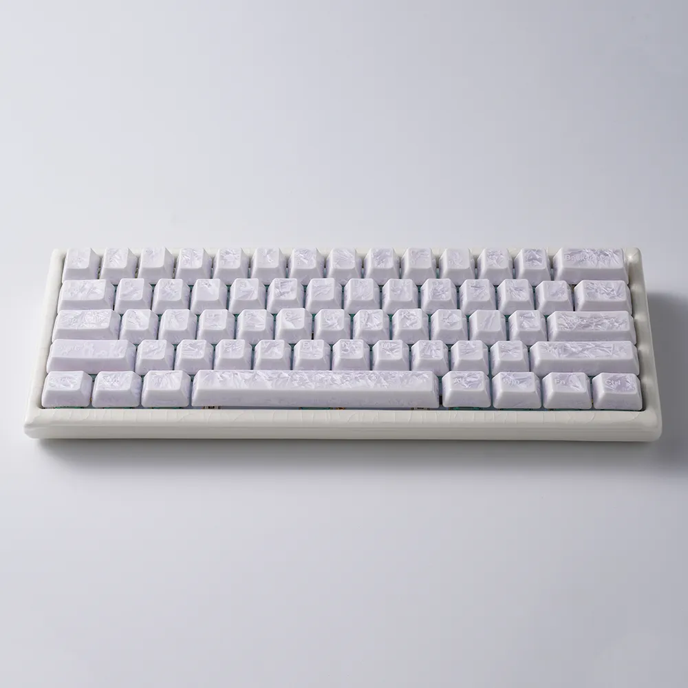 Cerakey V4 Purple Ice Crystal keycaps set 116 tasti