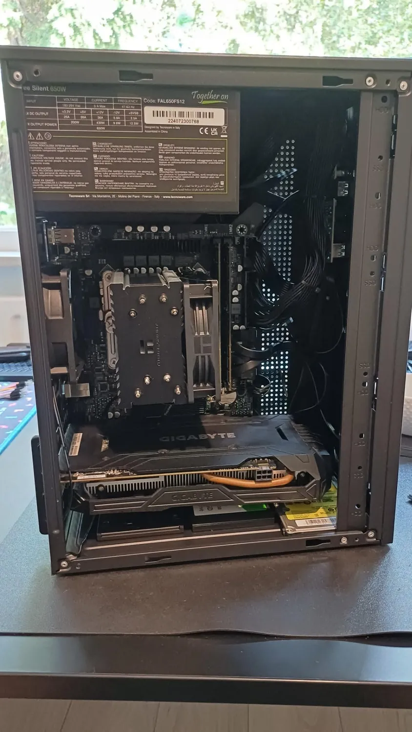 Mars Gaming MC-1000 case MicroATX mini tower nero mesh