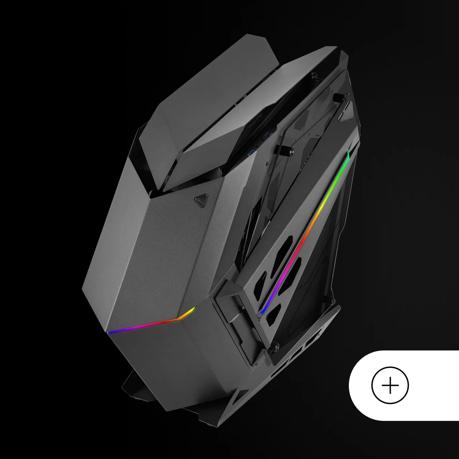 Mars Gaming MC-TITAN case gaming ATX nero XXL ARGB