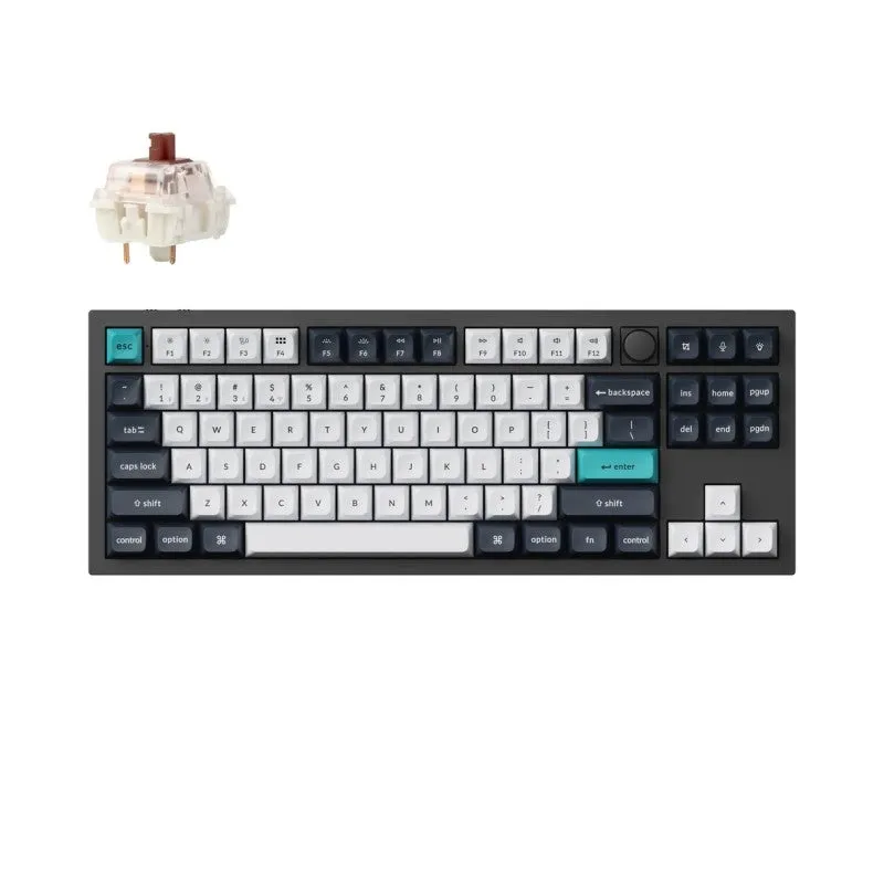 Keychron Q3 Max tastiera meccanica TKL ISO-ITA switch Red