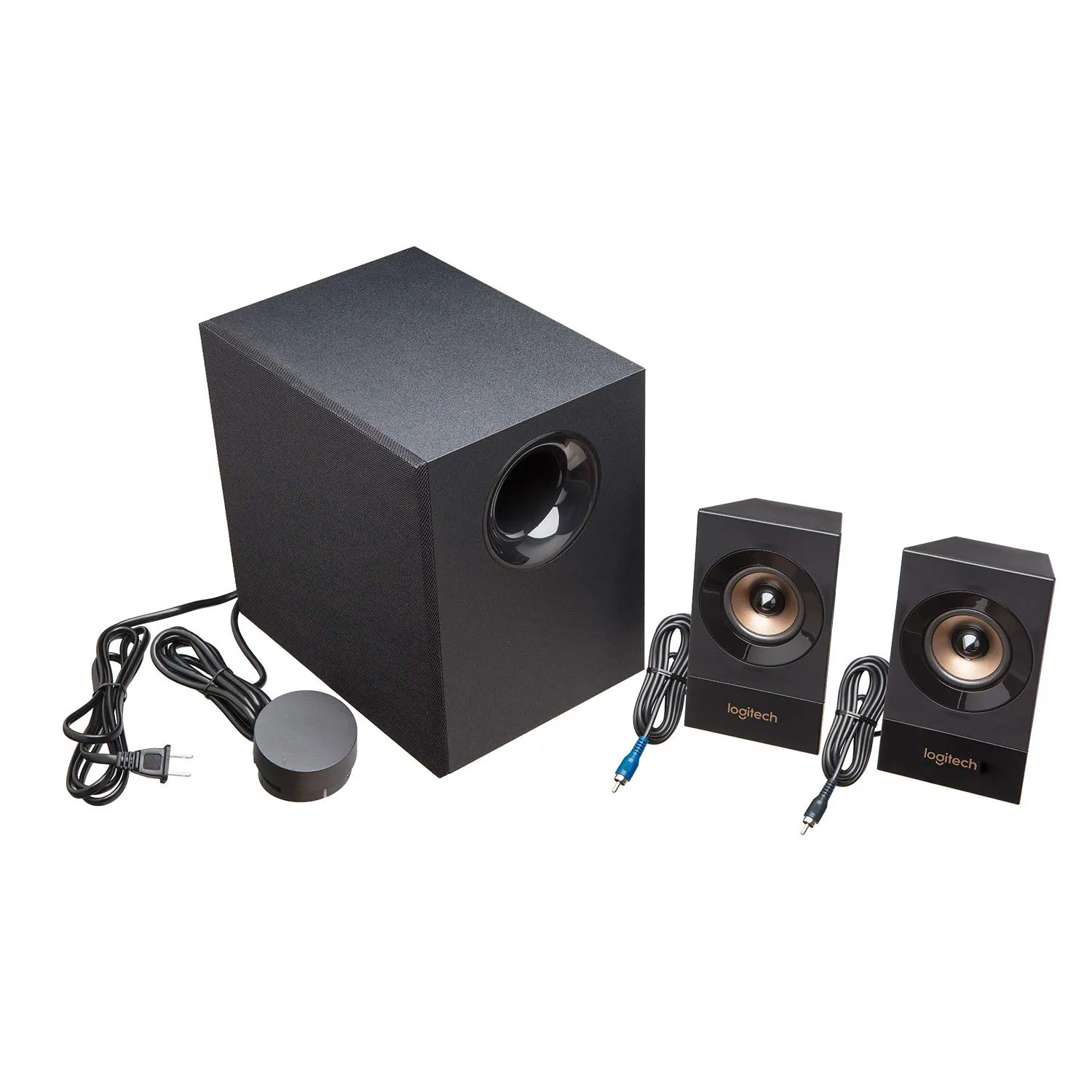 Logitech Z533 Sistema 2.1 Altoparlanti PC con Subwoofer Bassi profondi