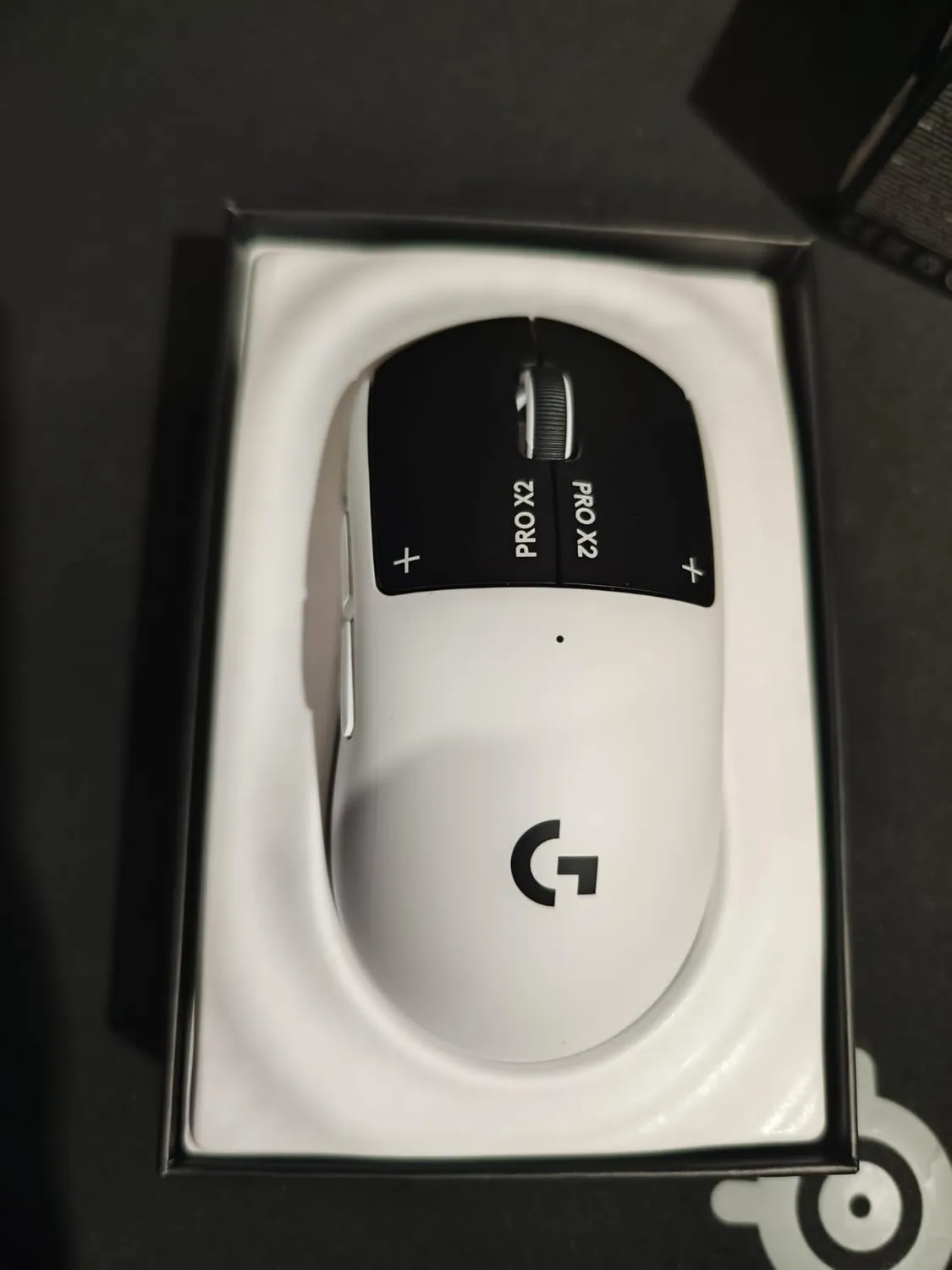 Logitech G PRO X2 SUPERSTRIKE mouse gaming wireless bianco 44K DPI