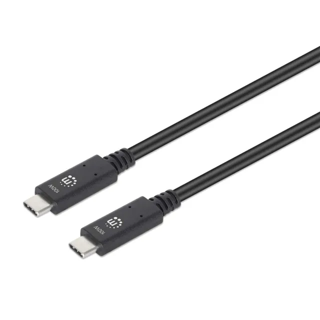 Manhattan Cavo USB-C USB 3.2 Gen 2 100W 1 m 10 Gbps