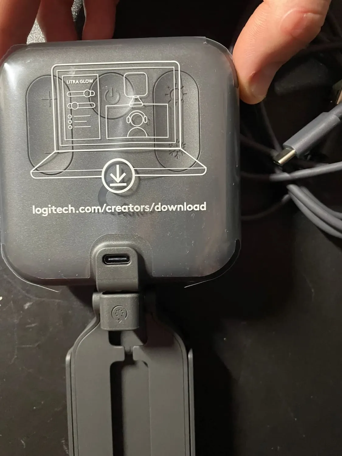 Logitech Litra Glow luce LED streaming TrueSoft