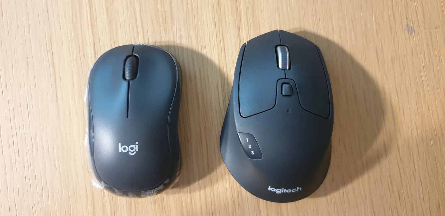 Logitech MK295 Silent combo tastiera mouse nero silenzioso