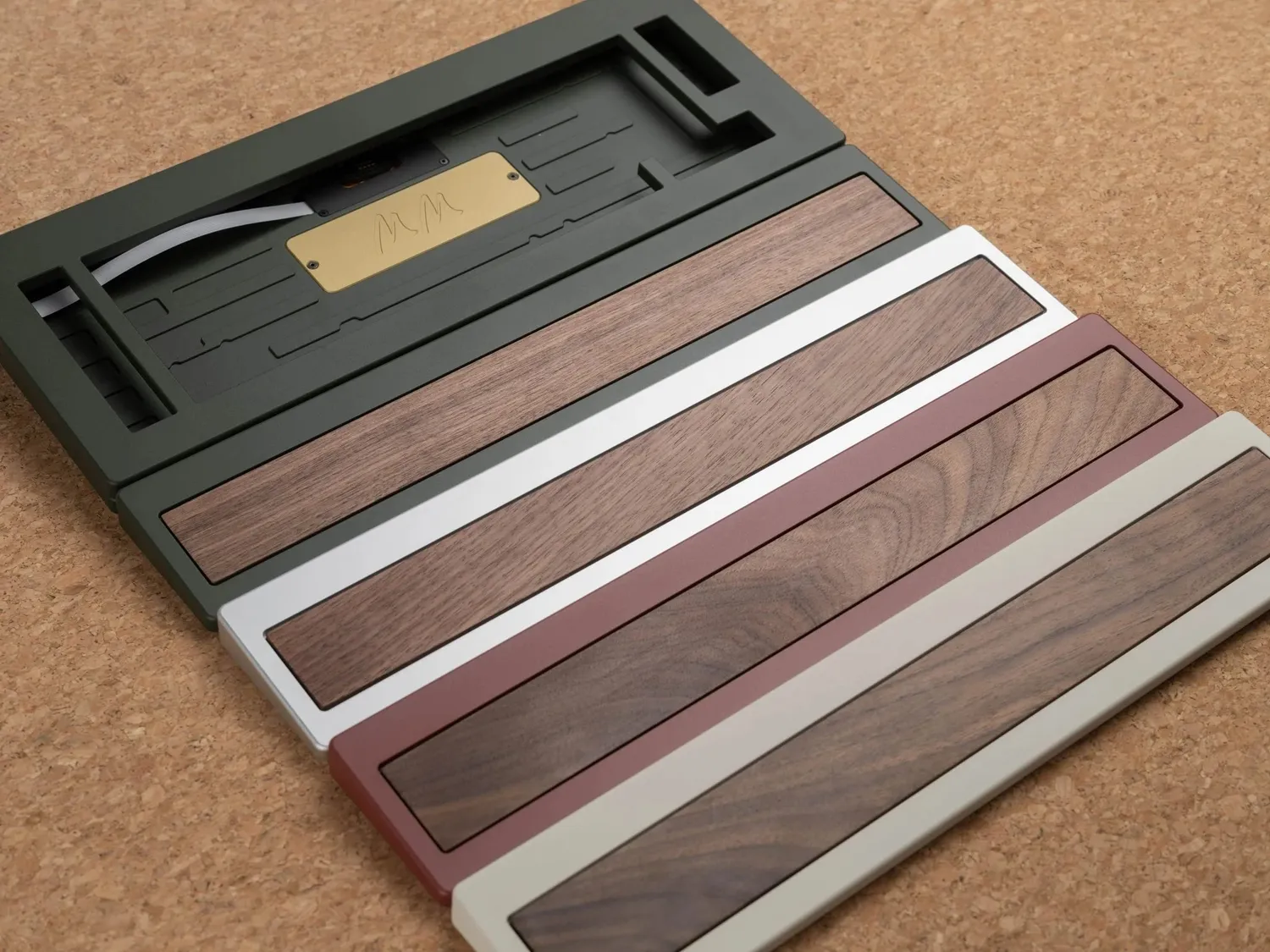 CoffeeKeys Class65 V3 poggiapolsi tastiera alluminio