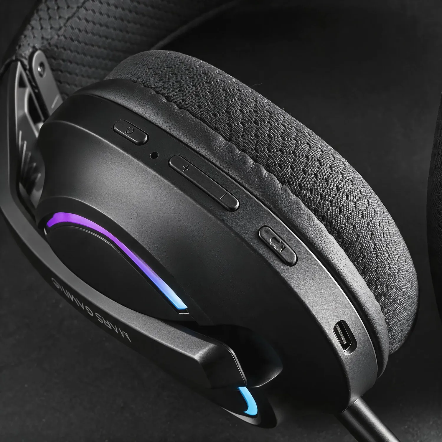 Mars Gaming MHW-QUASAR cuffie gaming wireless nere 50mm