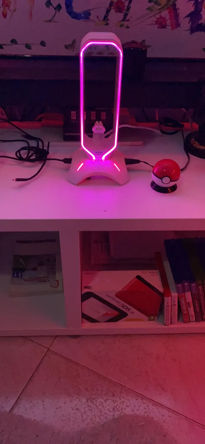 Mars Gaming MHHPRO supporto cuffie gaming bianco RGB
