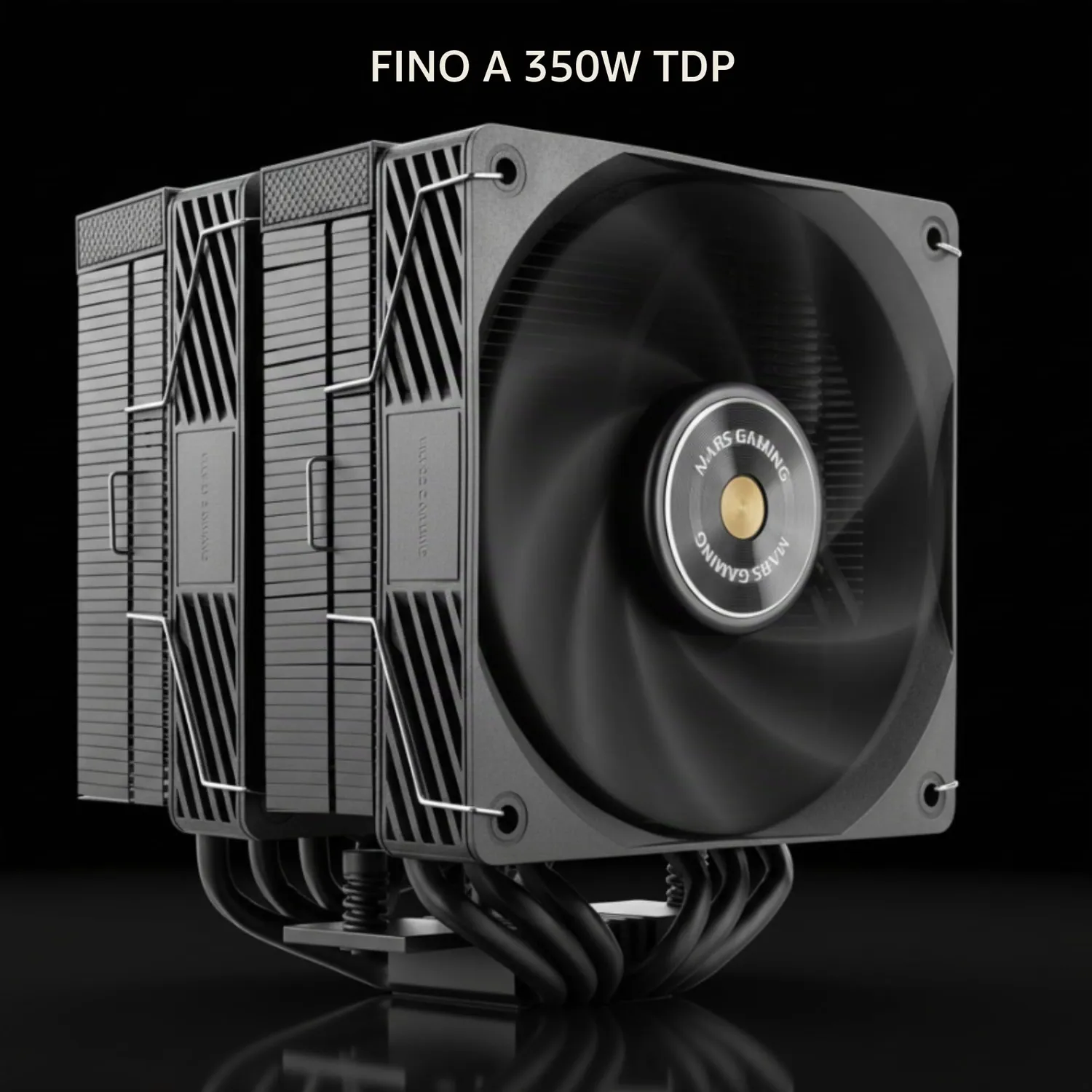 Mars Gaming MCPU-X26PRO Dissipatore Aria Nero 350W