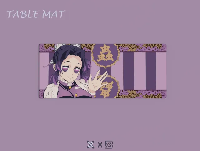 CoffeeKeys Shinobu Kocho deskmat 90x40 Shinobu Kocho anime