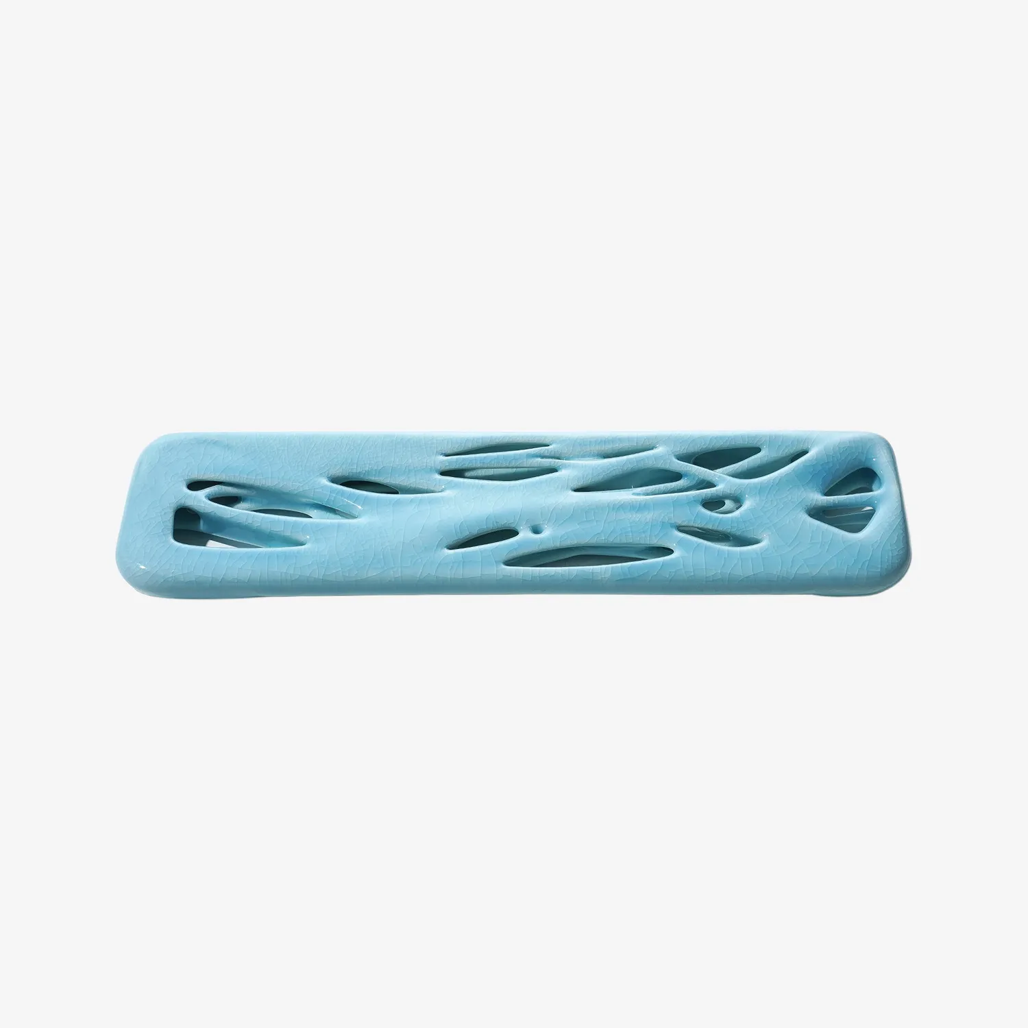 Cerakey Ellipsis poggiapolsi ceramica White Crazed 65% 75%