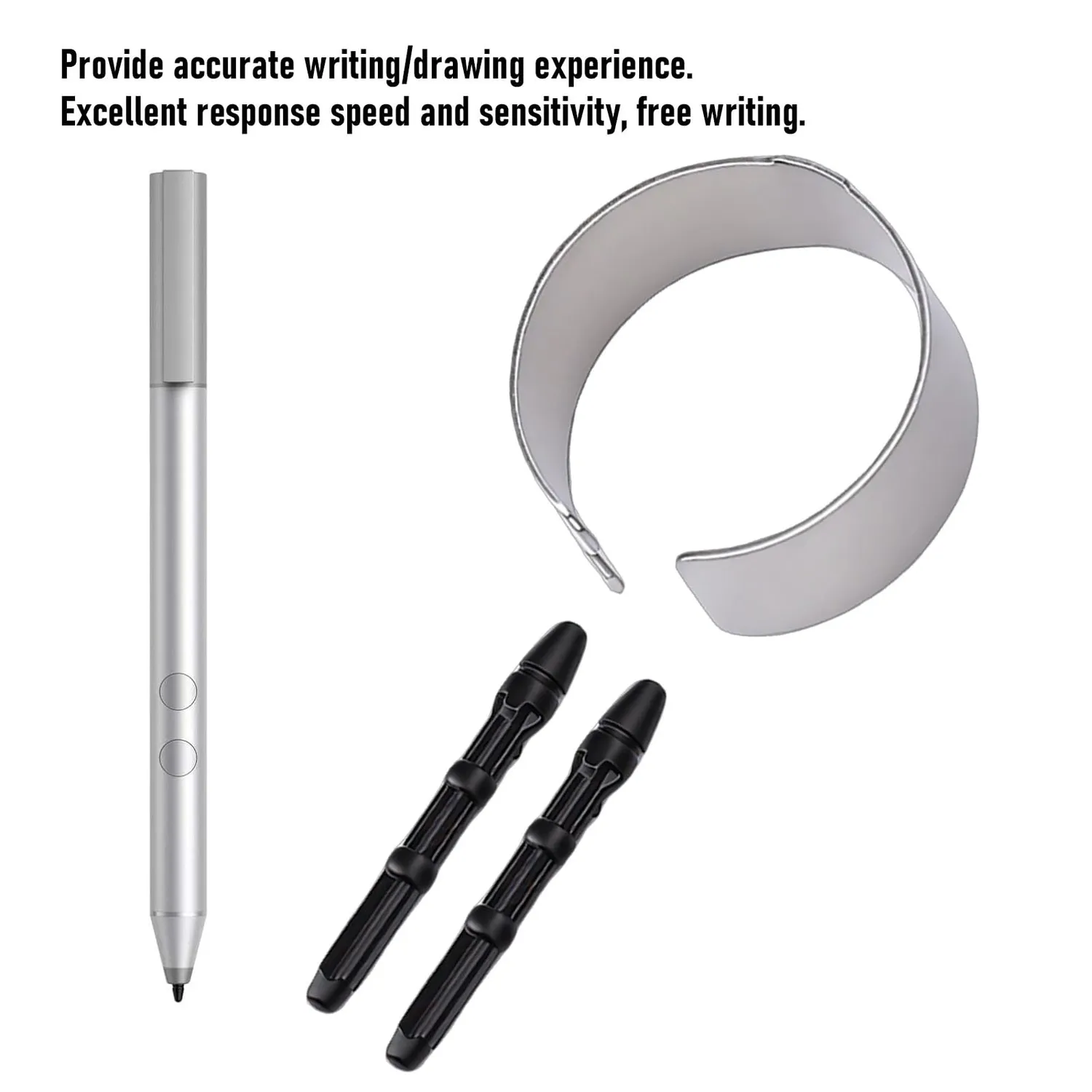 Zunate Punte Ricambio 2pz HP Dell Surface Stilo POM Liscio