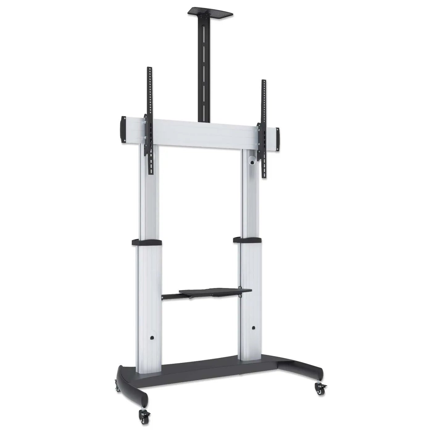 Manhattan Carrello TV 60-100" Altezza Regolabile 100kg Nero