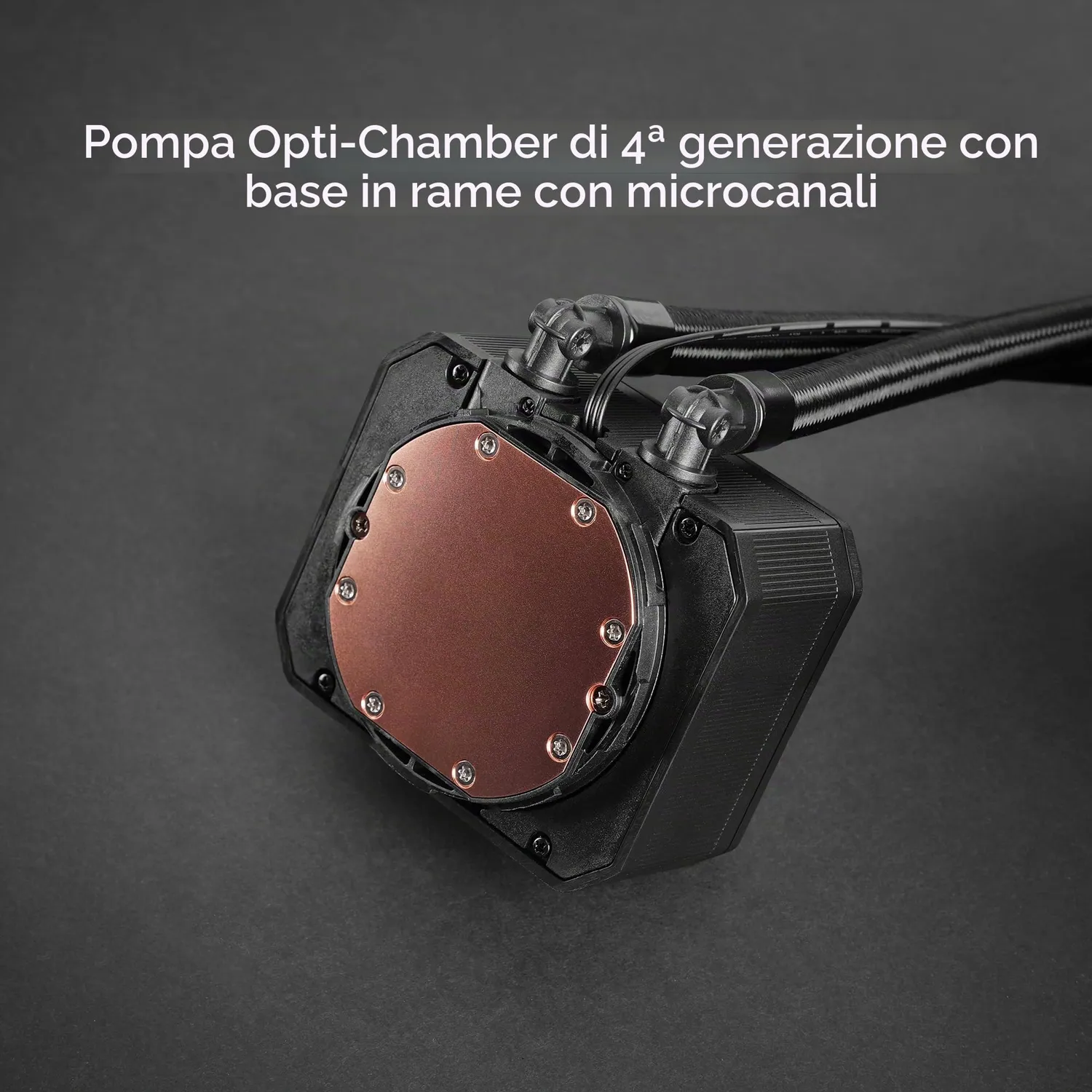 Mars Gaming ML-VISIONII360 Dissipatore Liquido Nero Display