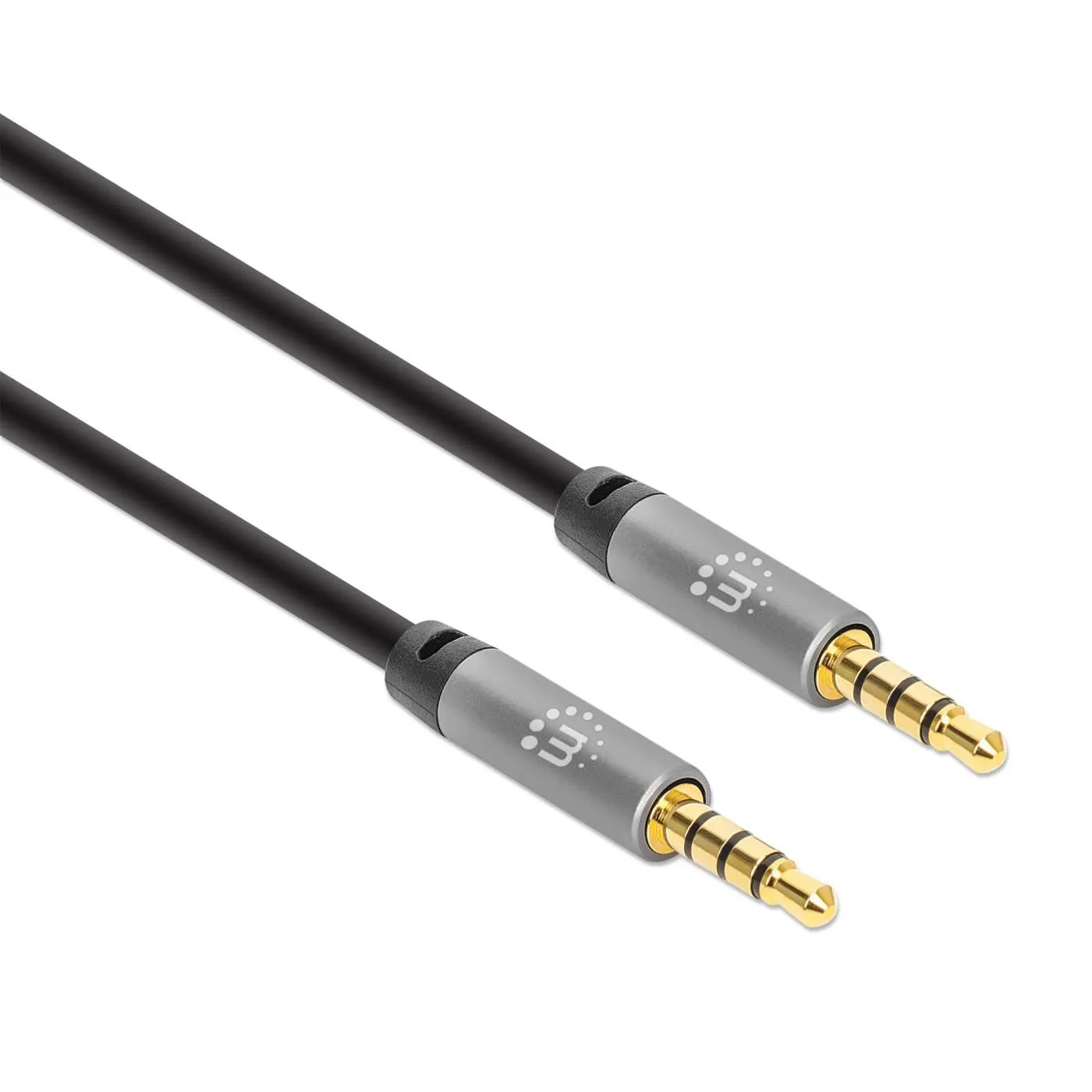 Manhattan cavo aux stereo jack 3,5mm 3 m slim HiFi