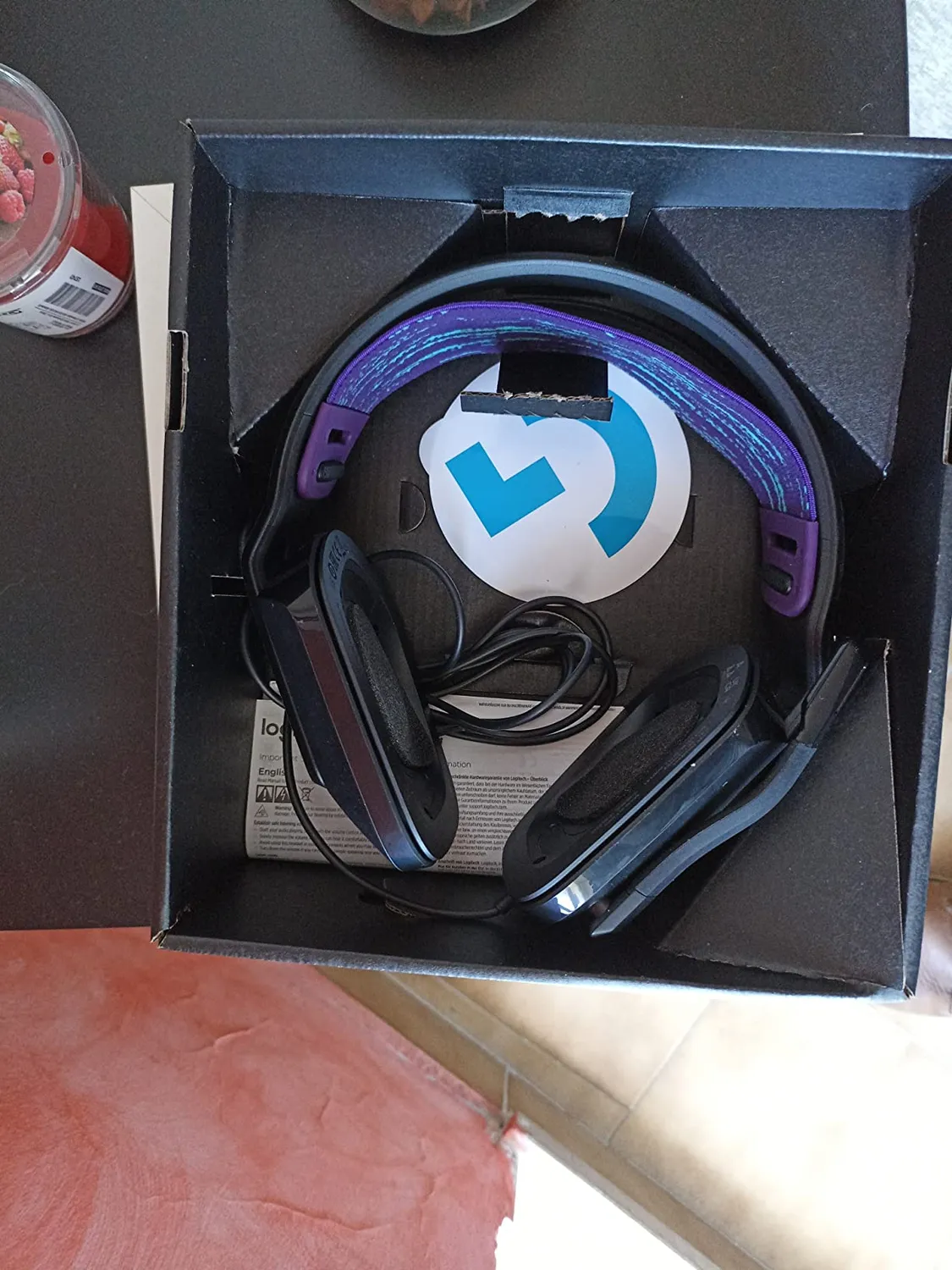 Logitech G G335 cuffie gaming cablate 240g