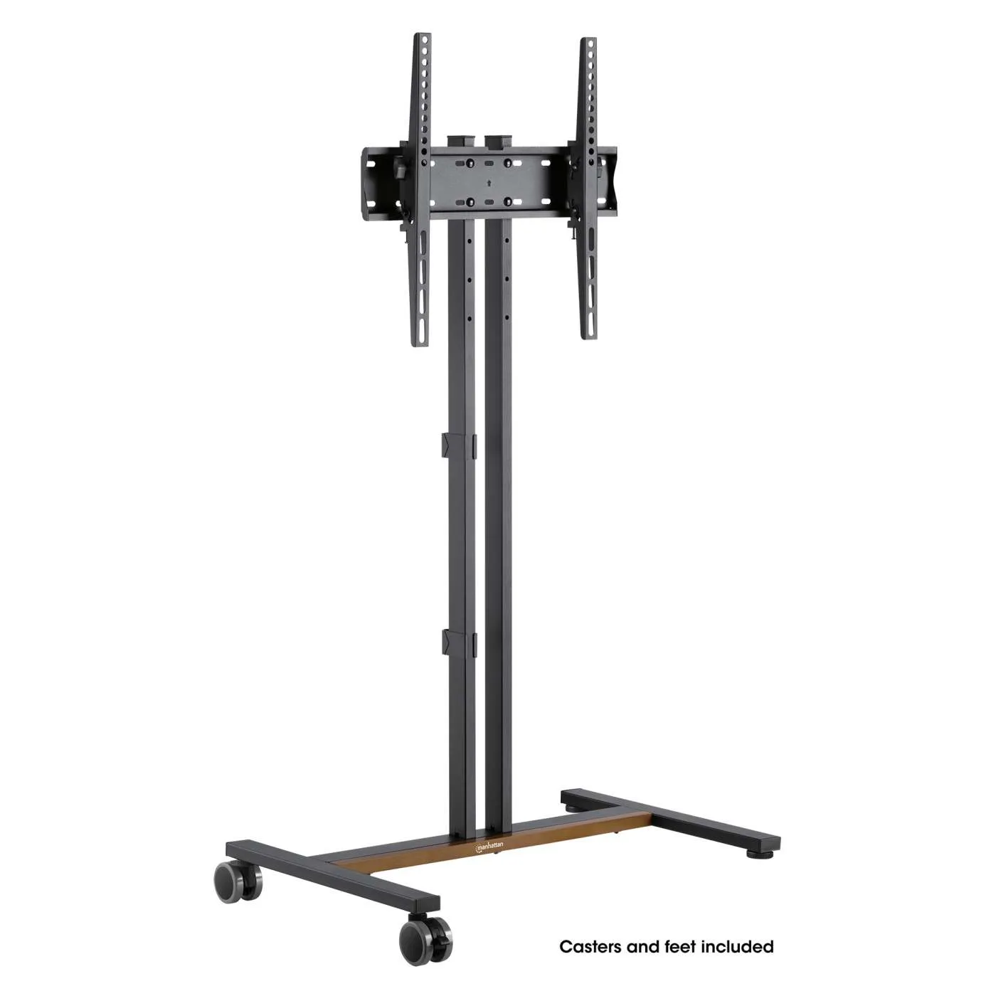 Manhattan Carrello TV 34-55" Ruote Altezza Regolabile 35kg